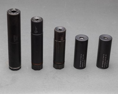 row of suppressors